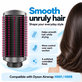 Feste Smoothing-Bürste für Dyson Airwrap HS01, HS05, Iron / Fuchsia