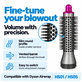 Kleine runde Volumenbürste für Dyson Airwrap HS01, HS05, Iron / Fuchsia