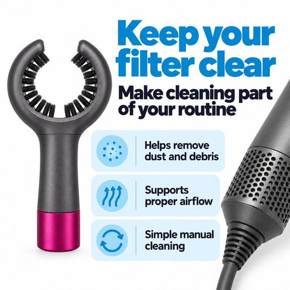 Filter-Reinigungsbürste für Dyson Airwrap HS01, HS05