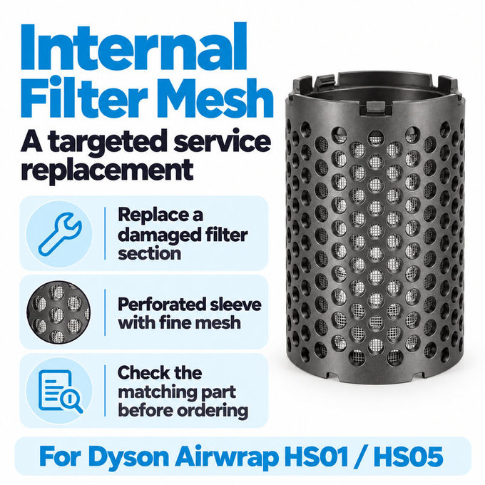 Inneres Filtergitter für Dyson Airwrap HS01, HS05
