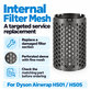 Inneres Filtergitter für Dyson Airwrap HS01, HS05