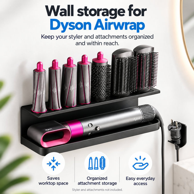 Wandhalterung für Dyson Airwrap