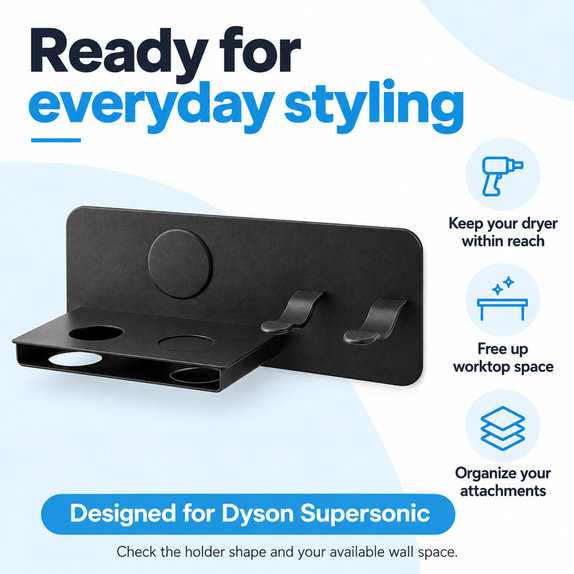 Wandhalterung für Dyson Supersonic