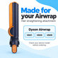 Haarglättungsaufsatz für Dyson Airwrap HS01, HS05, HS08