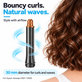 Kurzer Lockenaufsatz für Dyson Airwrap HS01, HS05, 30 mm, Nickel / Copper