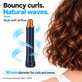 Kurzer Lockenaufsatz für Dyson Airwrap HS01, HS05, 30 mm, Prussian Blue / Rich Copper