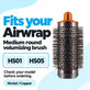 Mittlere runde Volumenbürste für Dyson Airwrap HS01, HS05, Nickel / Copper