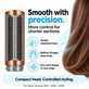 Kleine feste Smoothing-Bürste für Dyson Airwrap HS01, HS05, HS08, Nickel / Copper
