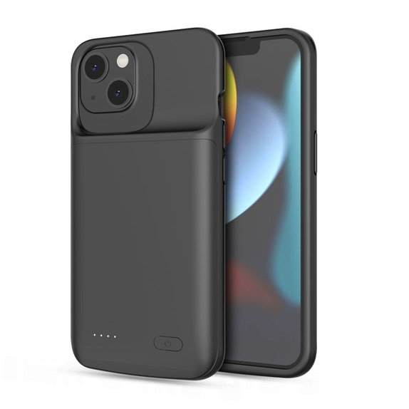Powerbank Powercase 4800mAh für iPhone 13 / 13 Pro, schwarz, Tech-Protect