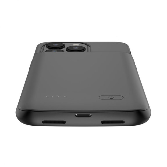 Powerbank Powercase 4800mAh für iPhone 13 / 13 Pro, schwarz, Tech-Protect