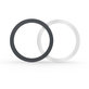 Magnetischer MagSafe-Ring MagMat MagSafe 2-PACK Black &, silber, Tech-Protect