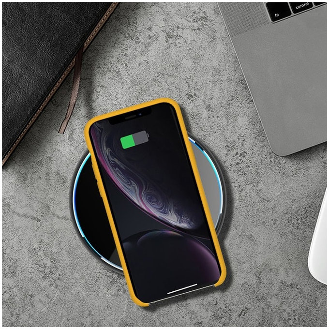 Kabelloses Ladegerät QI15W-C1 15W, weiß, Tech-Protect