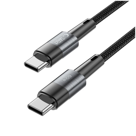 Kabel Ultraboost USB-C Cable PD 60W / 3A 25CM, grau, Tech-Protect
