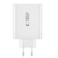 Netzladegerät NC100W-GAN 4-PORT PD 100W / QC3.0, weiß, Tech-Protect