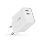 Netzladegerät C35W 2-PORT PD 35W, weiß, Tech-Protect