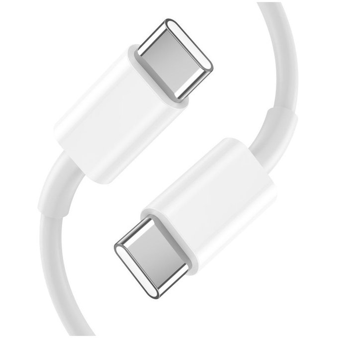 Netzladegerät C35W 2-PORT PD 35W + USB-C Cable, weiß, Tech-Protect