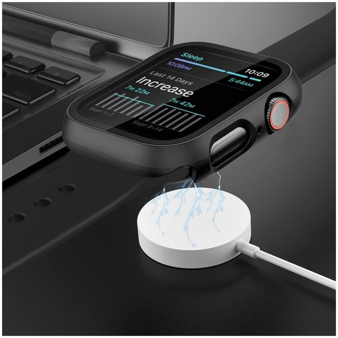 Armband DEFENSE360 für Apple Watch 10 / 11 (46 mm), schwarz, Tech-Protect