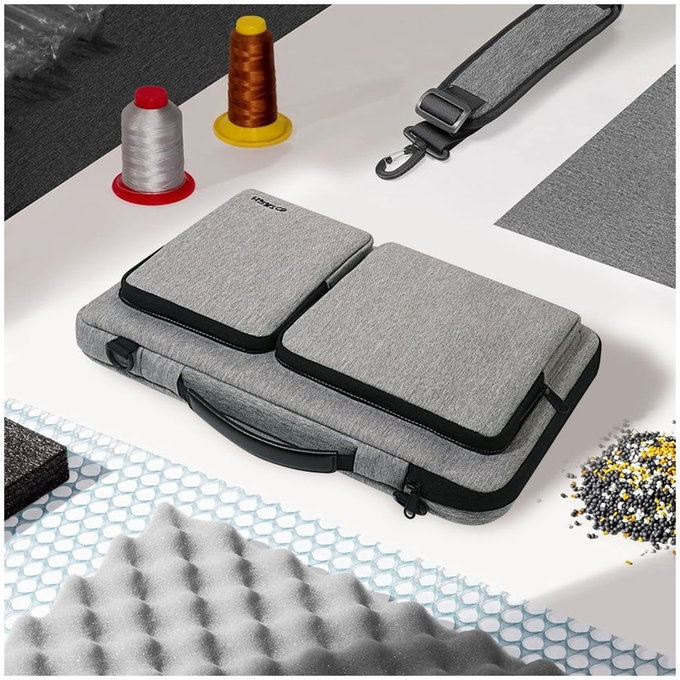 Laptop-Hülle Defender Bag 13-14, Crayon Grey, Tech-Protect