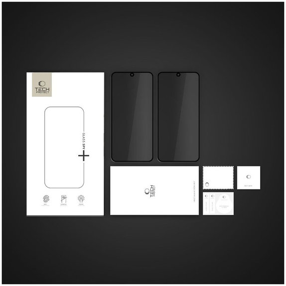 Privacy-Panzerglas Glass Spy+ 2-PACK für Samsung A36 / A56 5G, privacy, Tech-Protect