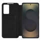 Hülle Smart Wallet für Samsung S25, Matte Black, Tech-Protect