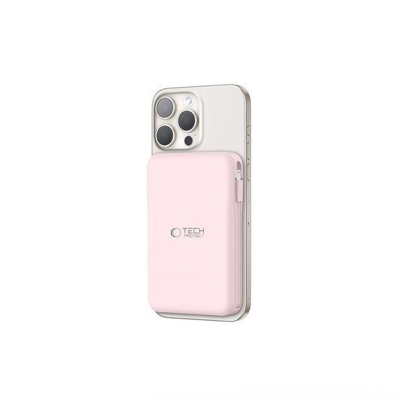 Powerbank PB31 Lifemag MagSafe 10000mAh, rosa, Tech-Protect
