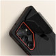 Hülle Kevlar Aura MagSafe für Samsung S25 Ultra, schwarz/orange, Tech-Protect