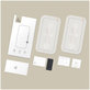 Panzerglas Quick Set+ 2-PACK für iPhone 13 / 13 Pro / 14 / 16E / 17E, schwarz, Tech-Protect