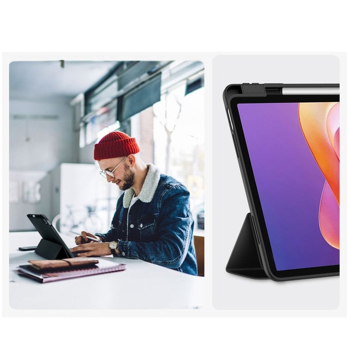 Hülle Sc Pen für Xiaomi Redmi Pad 2 11.0, schwarz, Tech-Protect