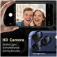 Kameraschutz Camring Fit+ für iPhone 14 Pro / Max / 15 Pro / Max / 16 Pro / Max / 17 Pro / Max, transparent, Tech-Protect