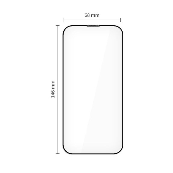 Panzerglas Quick Set+ 2-PACK für iPhone 17, schwarz, Tech-Protect