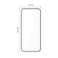 Panzerglas Quick Set+ 2-PACK für iPhone 15 Pro, schwarz, Tech-Protect