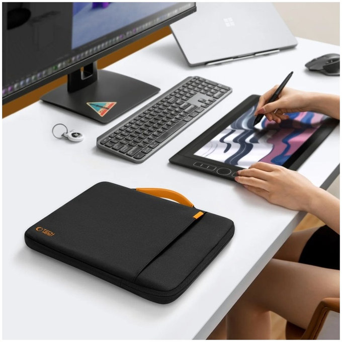 Laptop-Hülle Defender Rs 15-16, schwarz, Tech-Protect
