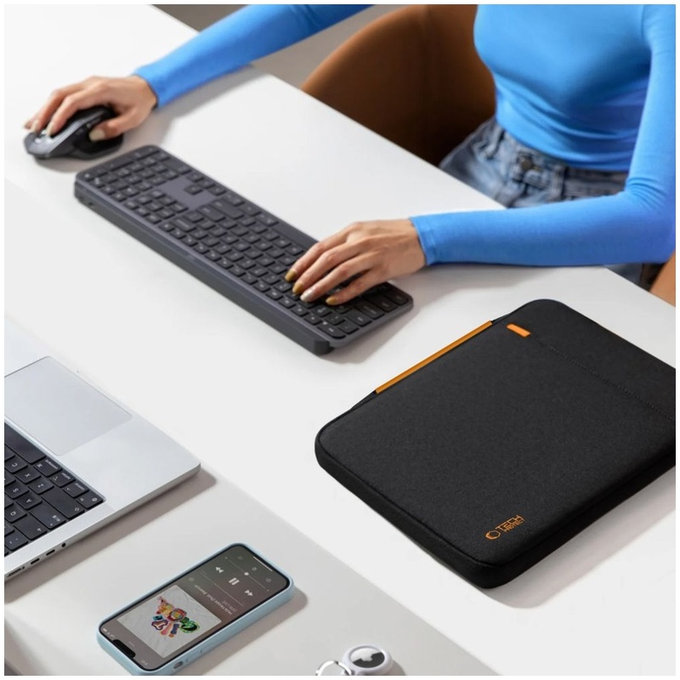 Laptop-Hülle Defender Rs 15-16, schwarz, Tech-Protect
