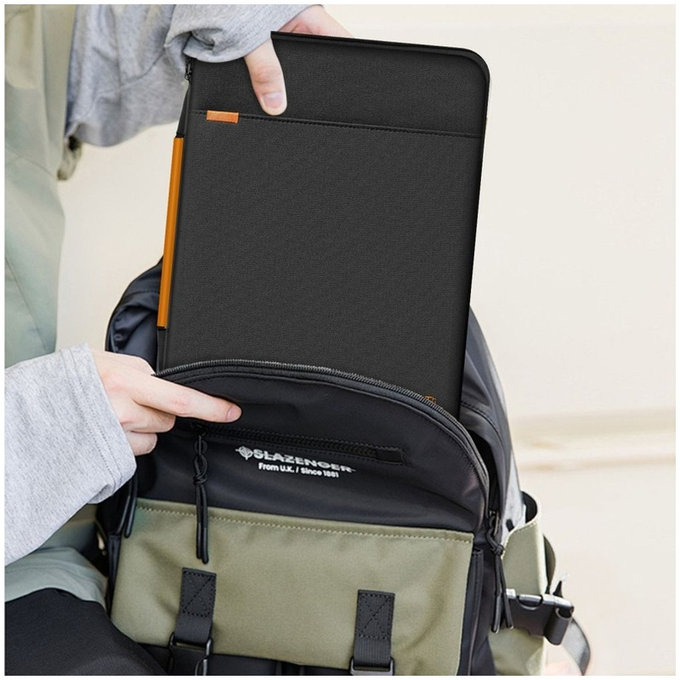 Laptop-Hülle Defender Rs 13-14, schwarz, Tech-Protect