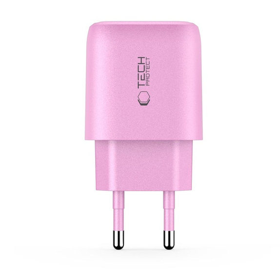Netzladegerät NCA20 2-PORT PD 20W / QC3.0, Baby Pink, Tech-Protect