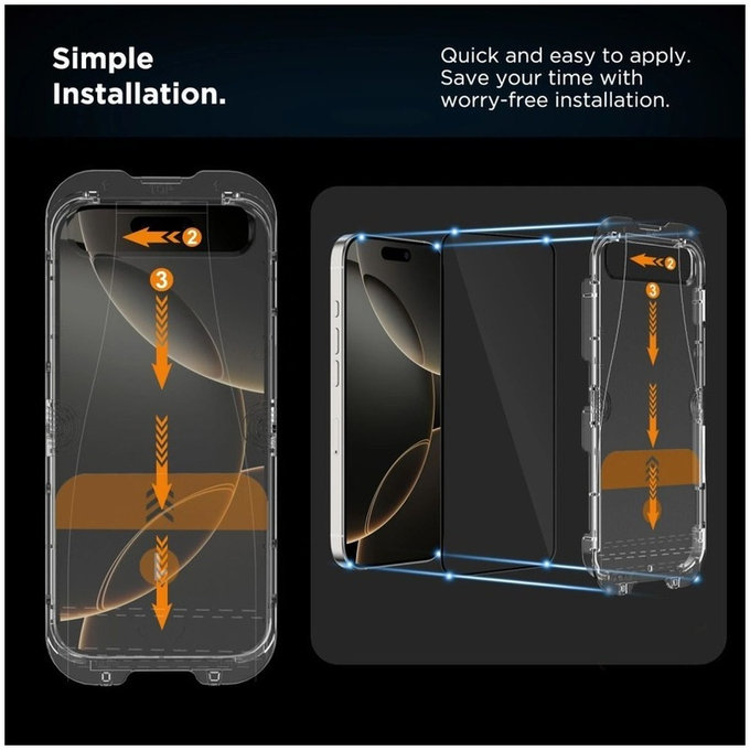 Privacy-Panzerglas Quick Set Spy+ 2-PACK für iPhone 13 / 13 Pro / 14 / 16E / 17E, privacy, Tech-Protect