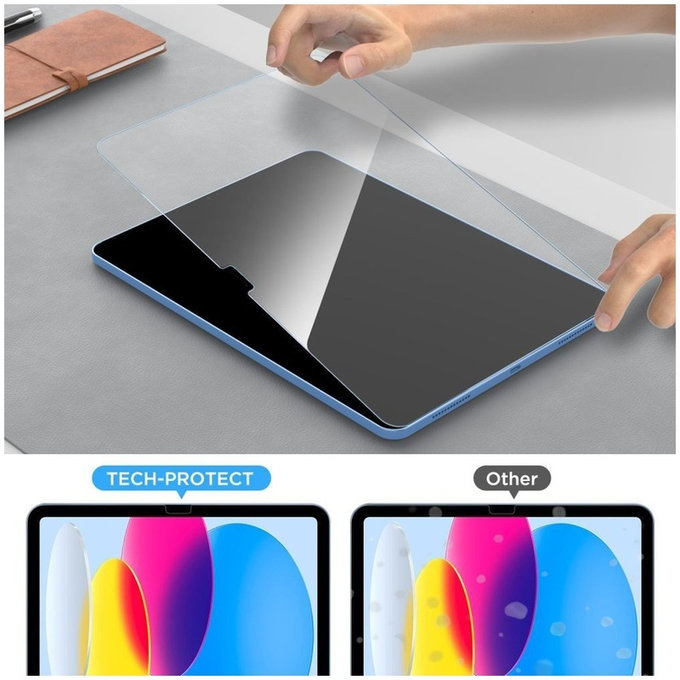 Panzerglas Glass Fit+ 2-PACK für Xiaomi Poco Pad M1 / Redmi Pad Pro / 2 Pro 12.1, transparent, Tech-Protect