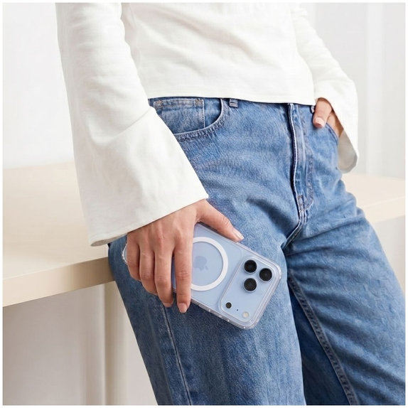 Schutzhülle FlexAir Hybrid MagSafe für iPhone 17 Pro Max / 18 Pro Max, číre, Tech-Protect