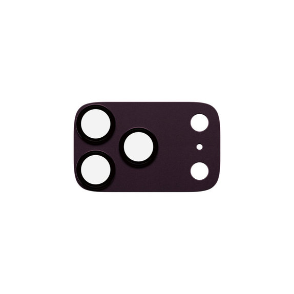 Fender Kameraobjektivschutz für iPhone 18 Pro, Dark Cherry, PanzerGlass