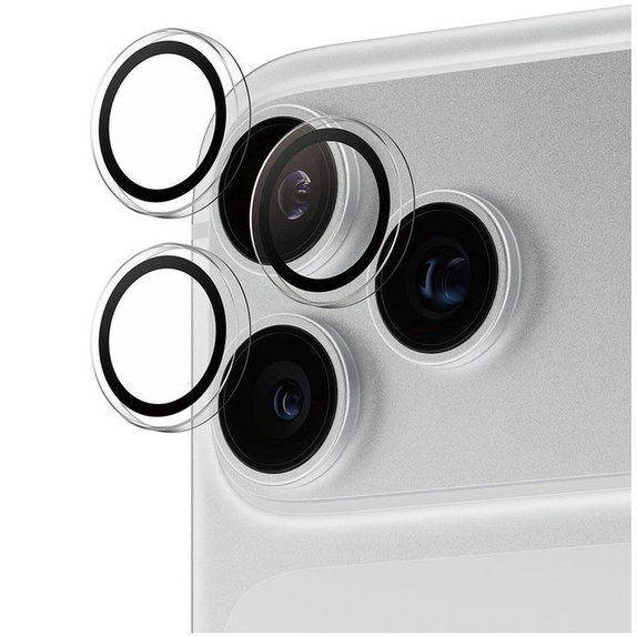 Kameralinsenschutz Hoops für iPhone 18 Pro/18 Pro Max, Transparent, PanzerGlass