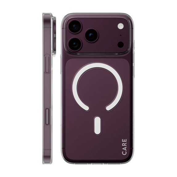 Hülle SL1M mit MagSAFE für iPhone 18 Pro Max/17 Pro Max/16e, Transparent, PanzerGlass