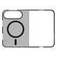 SL1M Smokey Hülle mit schwarzem MagSafe für iPhone Duo, PanzerGlass