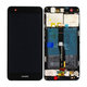 Huawei Nova - LCD Display + Touchscreen Front Glas + Rahmen + Akku Batterie (Black) - 02351CKD, 02350YRH Genuine Service Pack