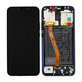 Huawei Mate 20 Lite - LCD Display + Touchscreen Front Glas + Rahmen + Akku Batterie (Blue) - 02352DKM, 02352GTT Genuine Service Pack