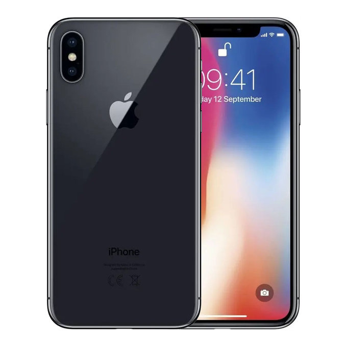 Apple iPhone X Space Gray 64GB A+ Refurbished