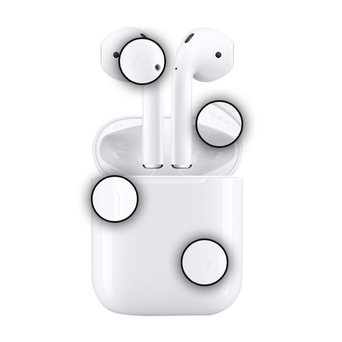 Apple AirPods (2nd Gen) mit Wireless-Fall A Refurbished