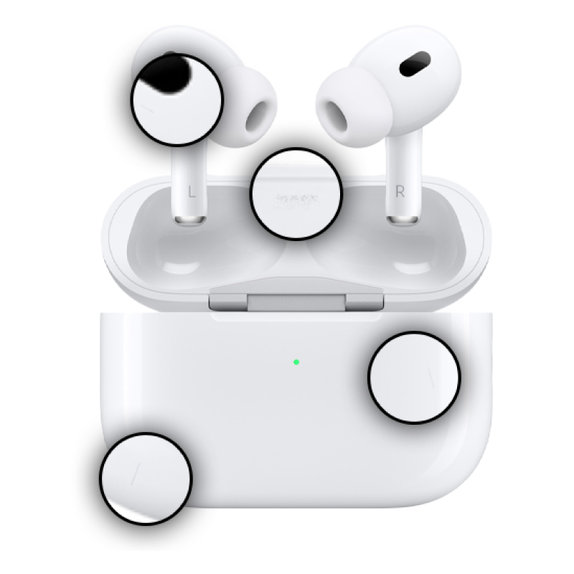 Apple AirPods Pro (2nd Gen 2023) USB-C A Refurbished