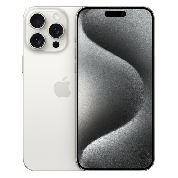 Apple iPhone 15 Pro Max White Titanium 1TB A+ Refurbished