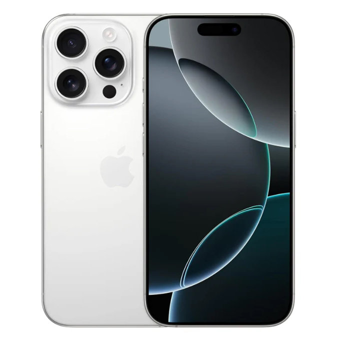 Apple iPhone 16 Pro White Titanium 128GB A Refurbished