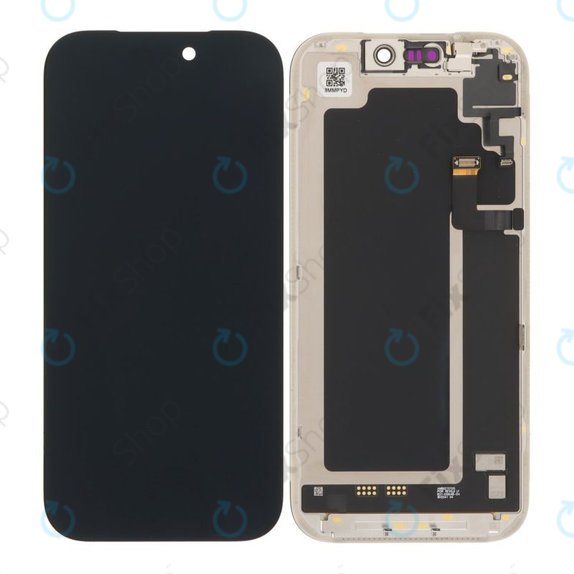 Display Soft OLED 120Hz für iPhone 17 Pro, Touchscreen-Glas mit Rahmen, DIAGNOSTIC
